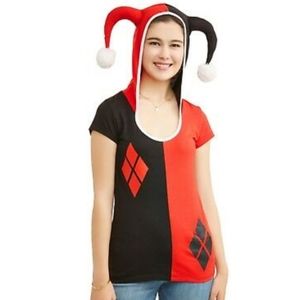Harley Quinn Costume Hoodie Tee
